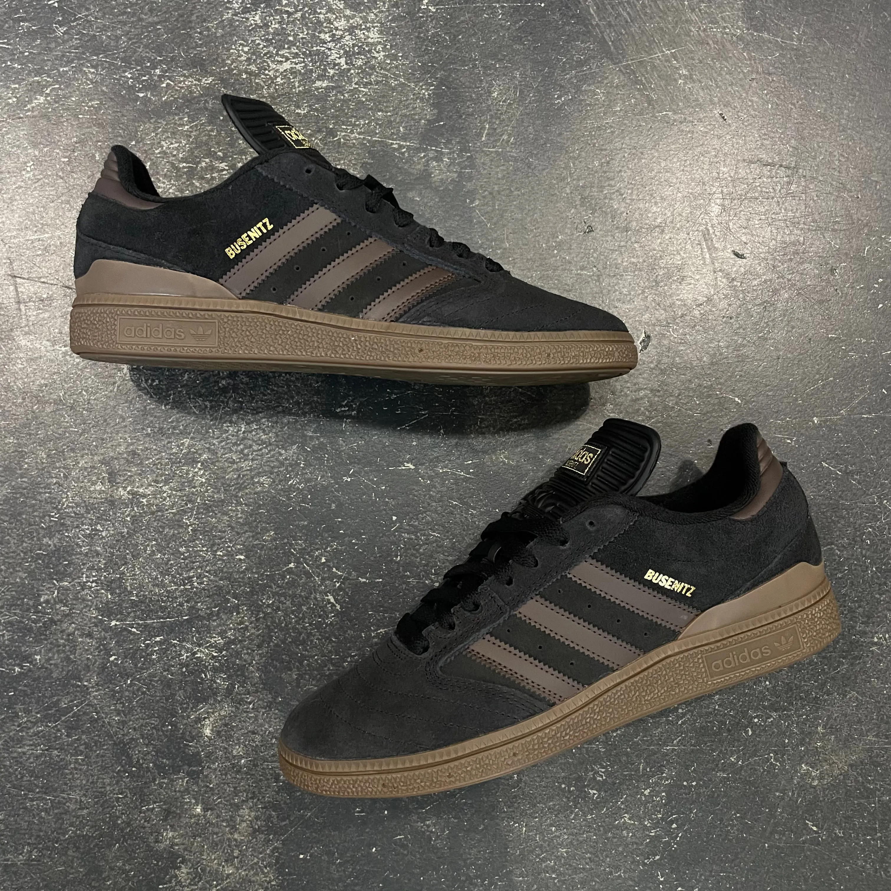 Adidas Busenitz Black/Brown/Gold