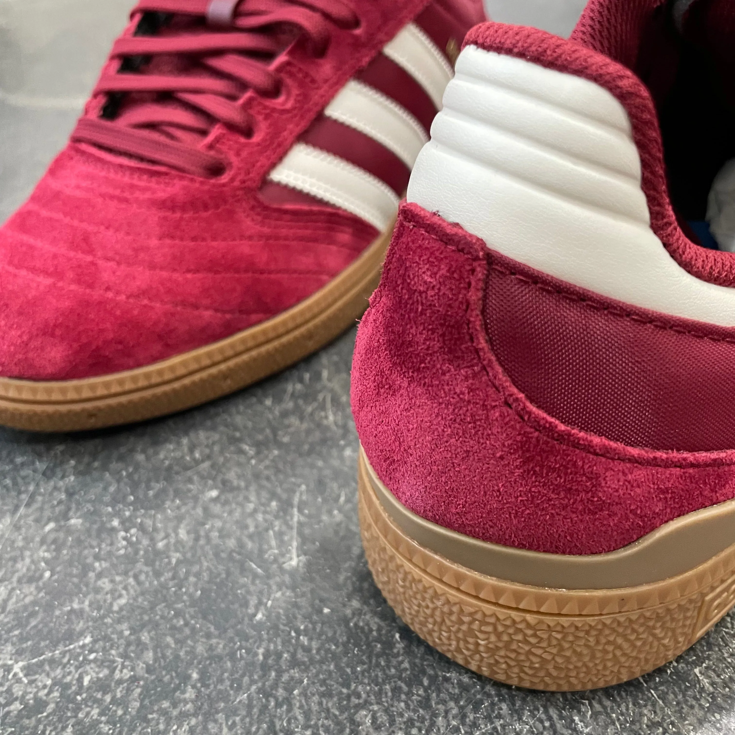 Adidas Busenitz Burgundy/White/Gold
