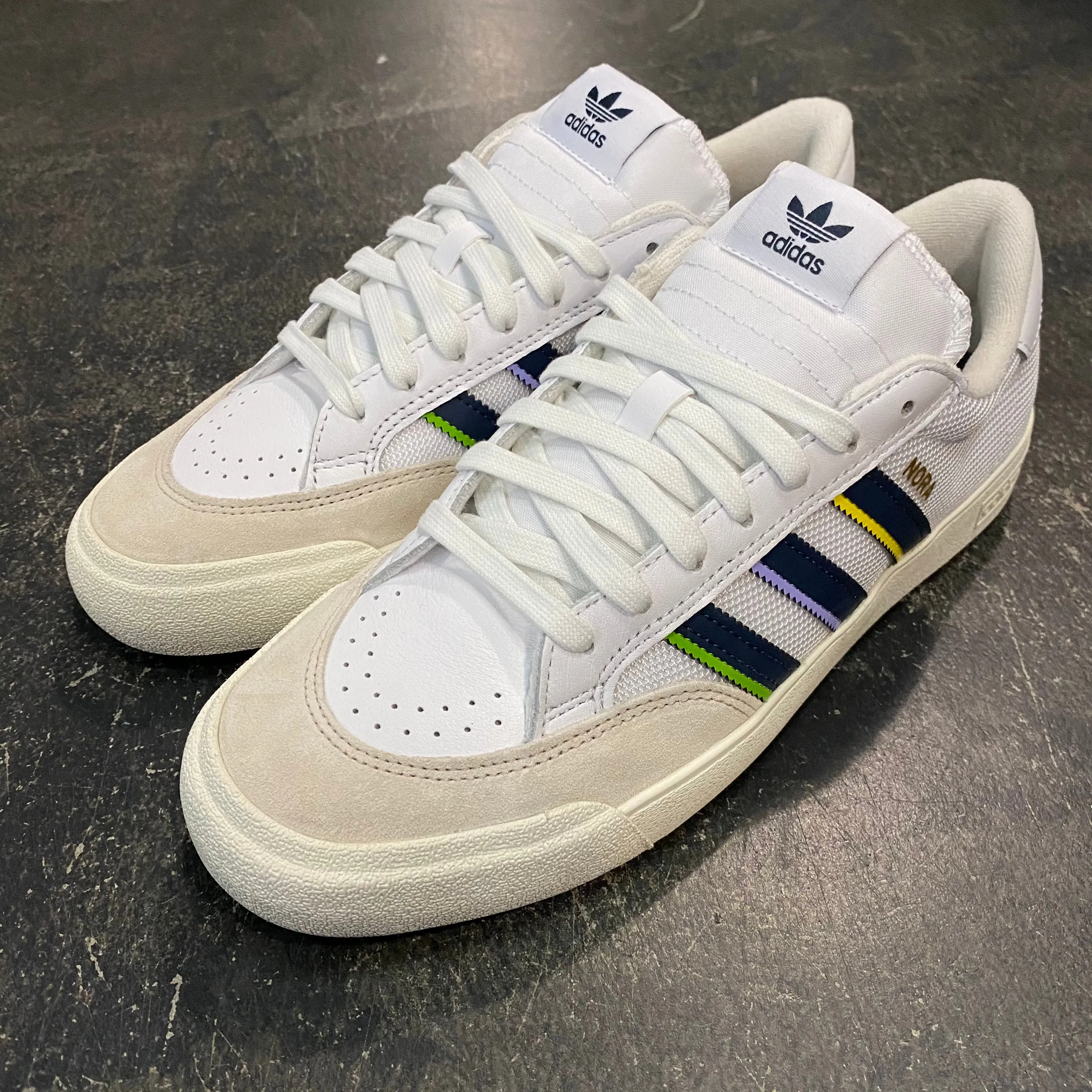 Adidas Nora White/Navy/Gold