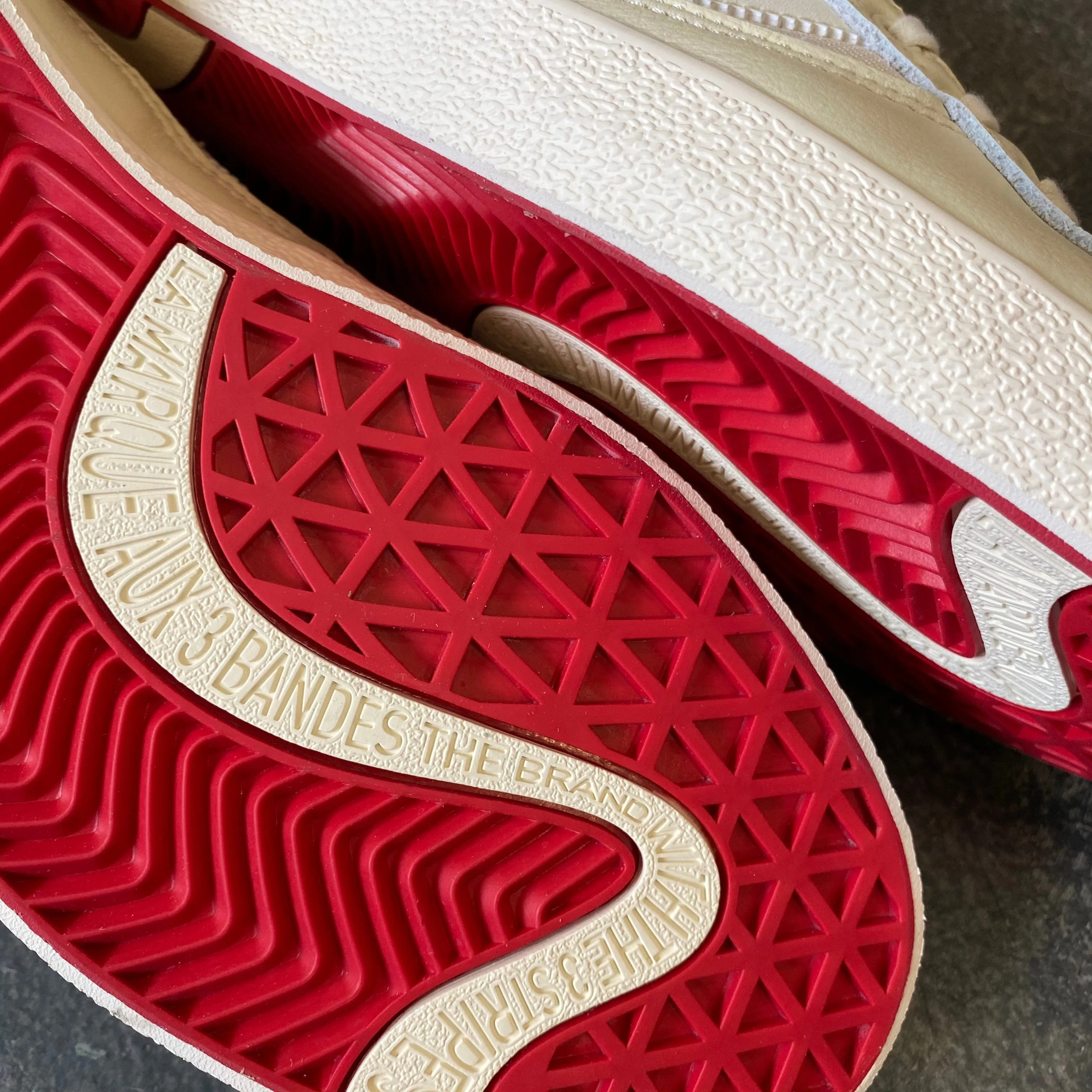 Adidas Puig Indoor Cream White/Scarlet