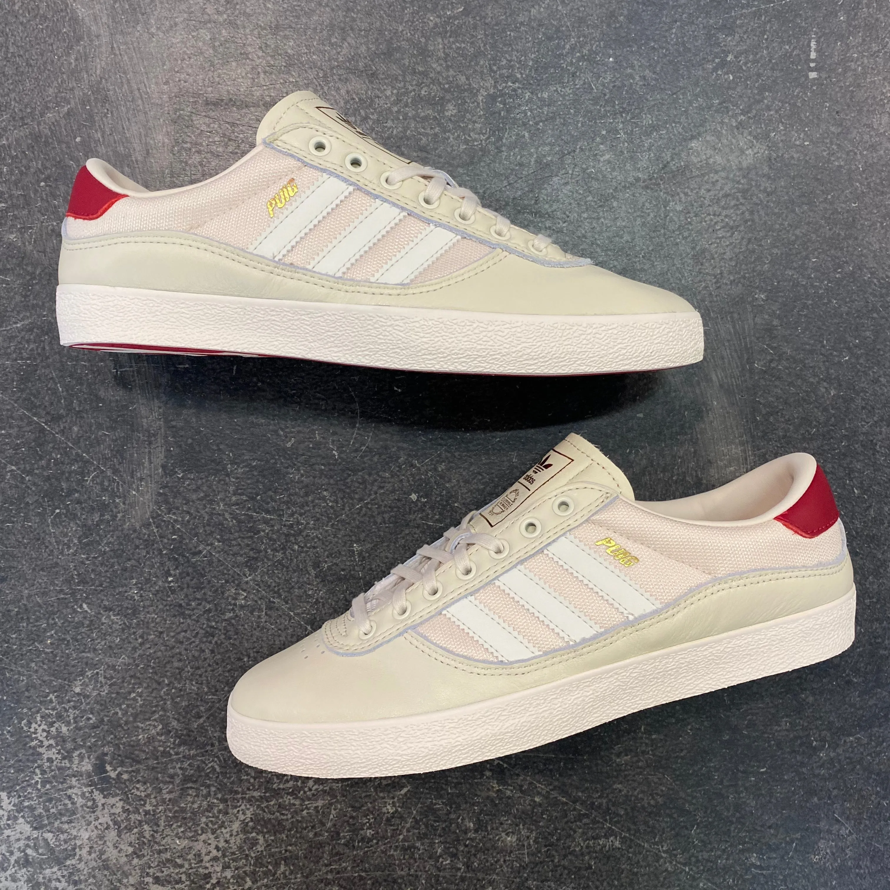 Adidas Puig Indoor Cream White/Scarlet
