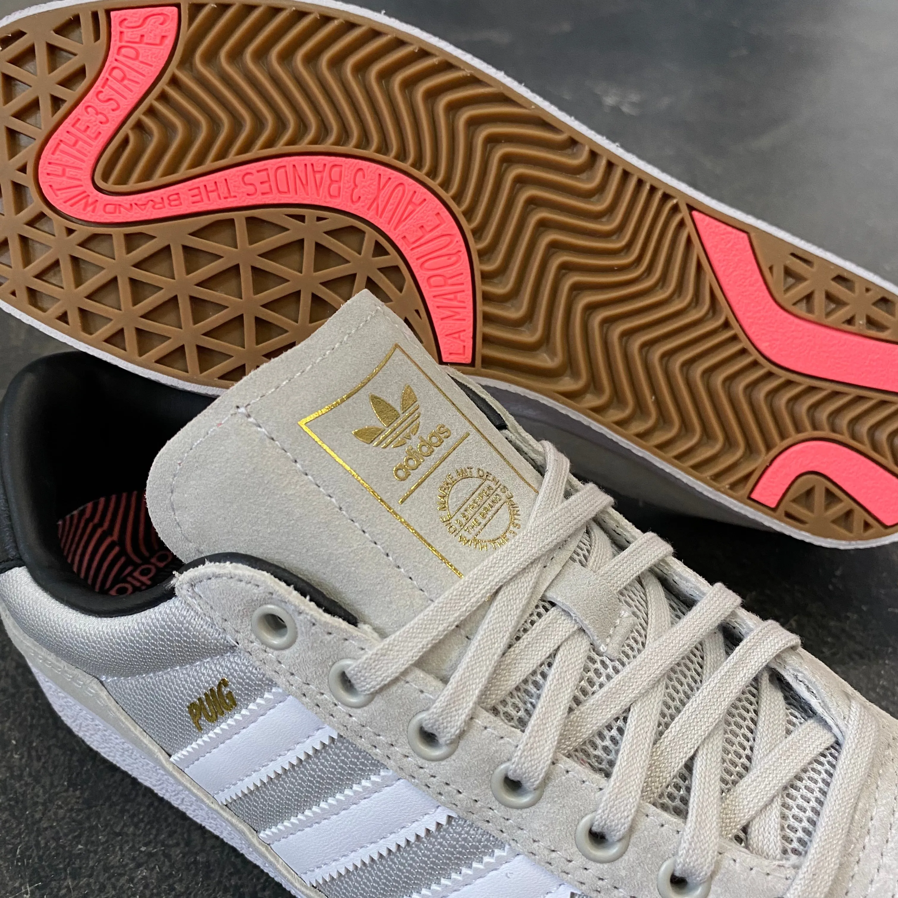 Adidas Puig Indoor White/Grey