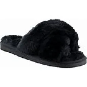 Black Slumber Slippers | Corkys