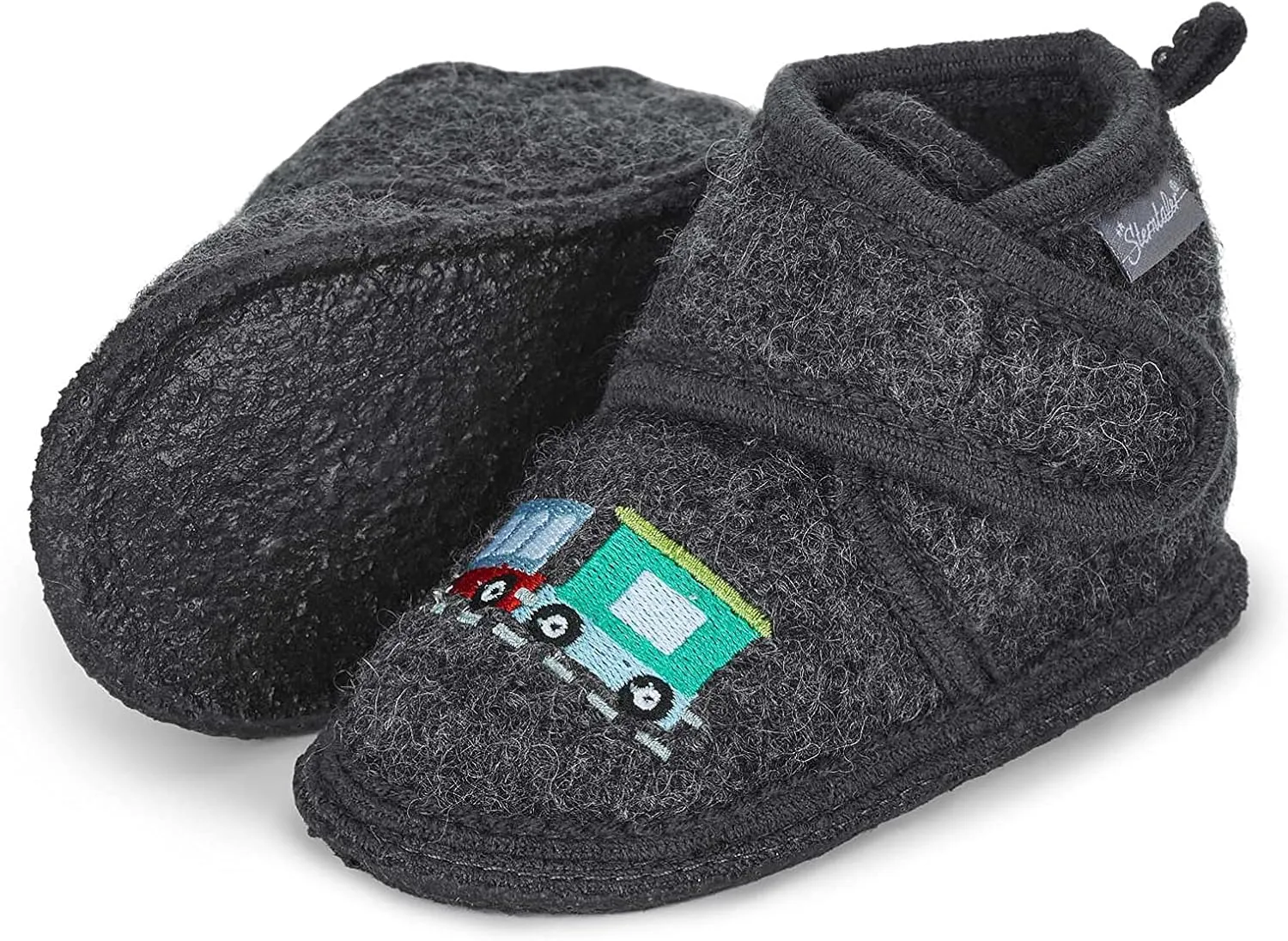 Boy's Slippers Railway baby shoe