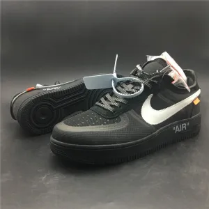 OFF WHITE - AIR FORCE 1 " BLACK "
