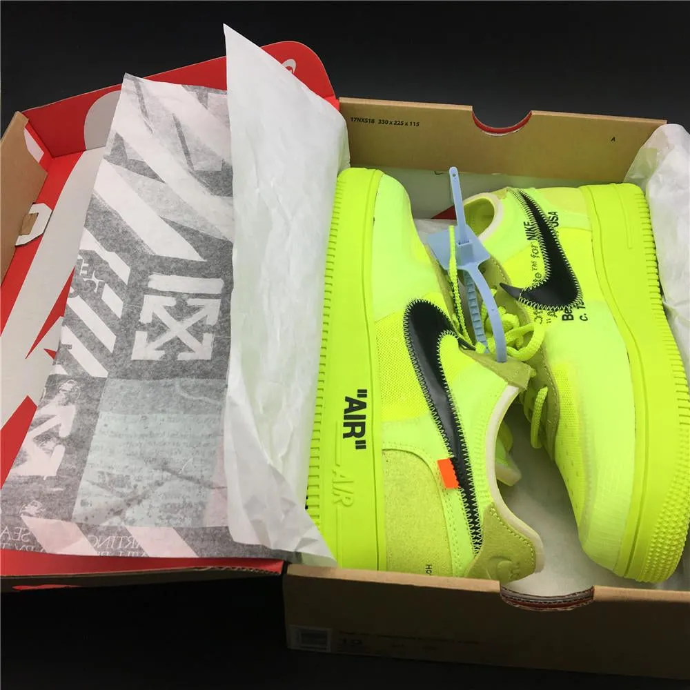 OFF WHITE - AIR FORCE 1 " VOLT "