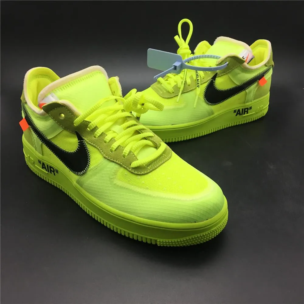OFF WHITE - AIR FORCE 1 " VOLT "