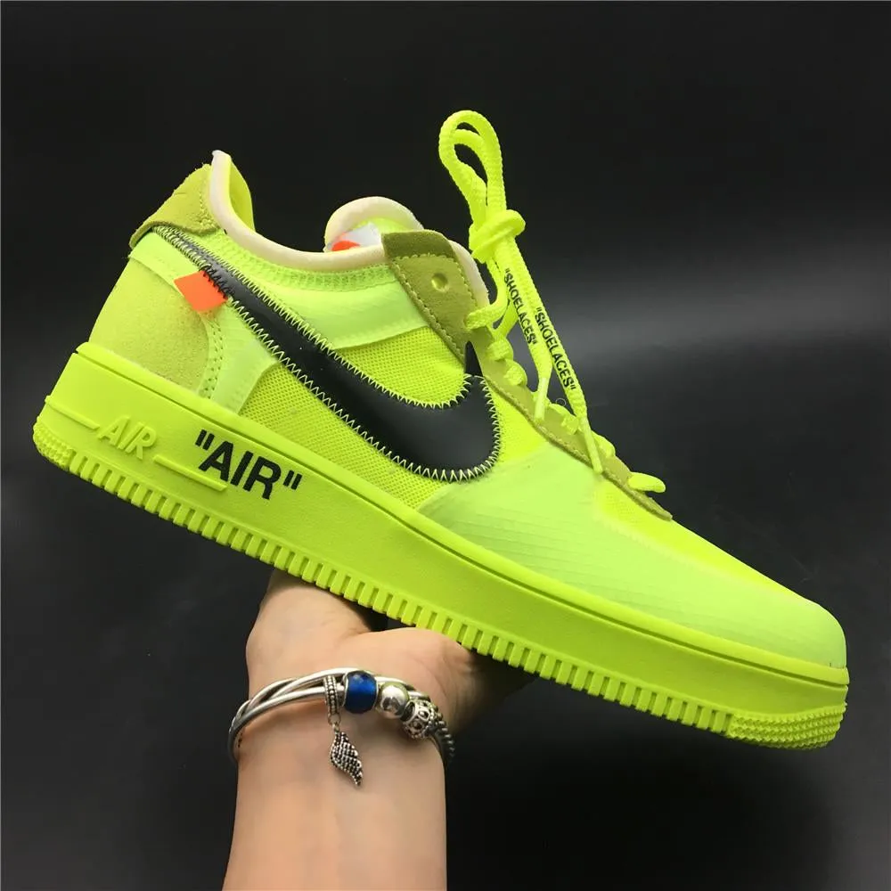 OFF WHITE - AIR FORCE 1 " VOLT "