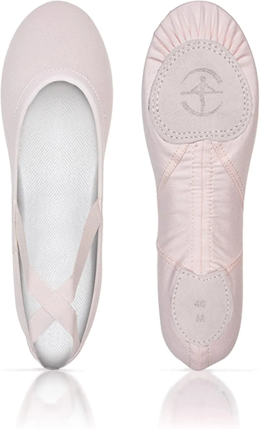 Wear Moi Vesta Stretch Canvas Ballet Slippers