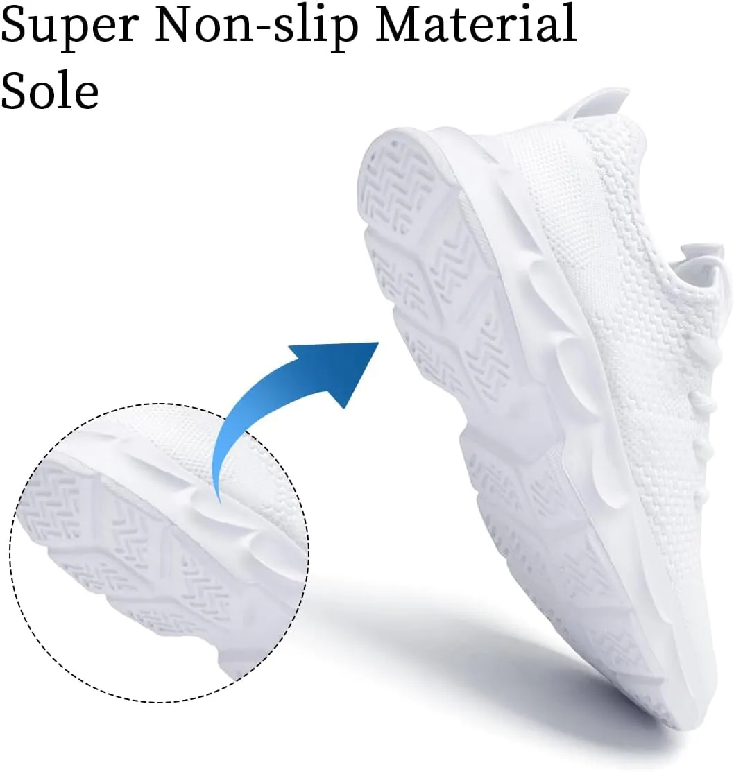 Women's Running Shoes Breathable Casual Athletic Sneakers Lightweight Comfortable Slip On Gym Walking Tennis Fashion Casual Shoes Sports Shoes